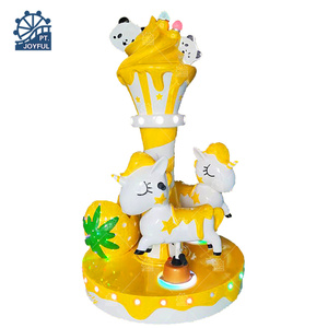 Carrusel comercial para niños al por mayor de fábrica con música Led Juegos que funcionan con monedas Merry Go Round Shopping Mall Outdoor Indoor - Product Image 1