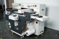 Cortadora de Etiquetas Digital VD320F, Máquina de Corte de Rollo, Ancho de Corte 320 mm, Máquina Cortadora con Alimentación Automática, Plotter de Corte de Papel