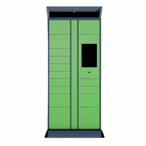 ตู้ล็อกเกอร์<span class=keywords><strong>พัสดุ</strong></span>อิเล็กทรอนิกส์ที่ปลอดภัย พร้อมระบบเข้าถึงด้วยคิวอาร์โค้ด ดีไซน์ประกอบสำเร็จ ทนทานต่อการเกิดสนิม ใช้งานได้กับขนาดที่กำหนดเอง สำหรับจัดเก็บพัสดุอัจฉริยะ - Product Image 2