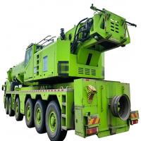 Grue tout-terrain Sany STC800 d'occasion de 80 tonnes avec moteur, boîte de vitesses et pompe - Bon prix