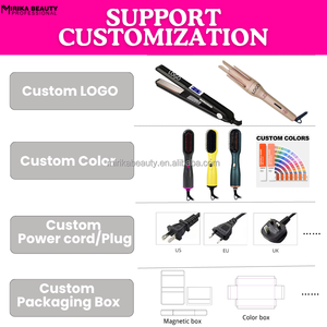 Vente chaude Professionnel Femmes Électrique Ondulé Automatique Cheveux Bigoudi <span class=keywords><strong>Fer</strong></span> LED Température Affichage PTC Chauffage Rotatif <span class=keywords><strong>Fer</strong></span> À Friser - Product Image 5