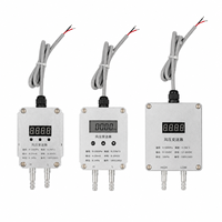 Transmetteur de pression différentielle à affichage numérique, sortie 4-20 mA, alimentation 9-30 VDC, précision élevée 0,1 % FS, boîtier en alliage d'aluminium