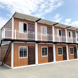 บ้านสำเร็จรูปเคลื่อนที่ สำนักงาน หอพัก ทนไฟ โครงสร้างเหล็กเบา ปรับแต่งได้ ศาลาพักผ่อน ห้องกิจกรรม ประกอบง่าย รวดเร็ว - Product Image 2