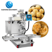 Machine automatique en acier inoxydable pour la fabrication de boules de riz gluant, de boulettes de sésame croustillantes, de boulettes de pommes de terre au fromage, de Tang Yuan et de boulettes de riz rondes