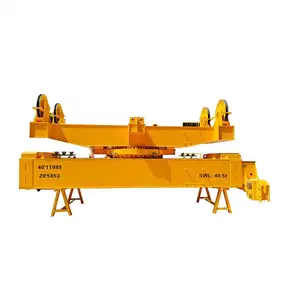 Important auxiliary smooth operation equipment 40ft Container Spreader Container Lifting Spreader Beams