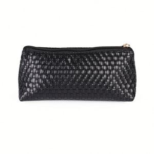 Trousse de Maquillage Homme en Cuir PU, PVC et Polyester/Nylon, Fermeture Éclair, Impression Numérique Noire, Marque OEM, Pratique - Product Image 6