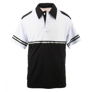 Polo de sécurité haute visibilité imperméable à manches courtes avec bande réfléchissante argentée <span class=keywords><strong>FR</strong></span> et design bicolore pour les travailleurs du bâtiment - Product Image 4