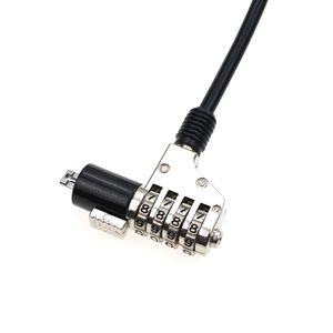 Cerradura de <span class=keywords><strong>cable</strong></span> de ordenador portátil de combinación YH1554/cerradura de <span class=keywords><strong>cable</strong></span> de seguridad de escritorio cerradura de ordenador portátil - Product Image 2