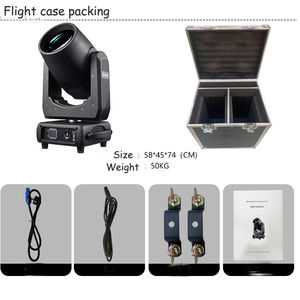 New Arrival 380W Sharpy chùm gobo lăng kính di chuyển đầu ánh sáng 20R DMX512 Đèn sân khấu cho DJ Disco Đảng - Product Image 5