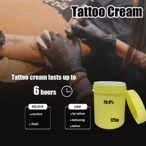 ครีมสักลายพรีเมียม 125 กรัม ปี 2025 ฟรีโลโก้แบบกำหนดเอง 79.9% สำหรับดูแลหลังสัก  ขายส่งจำนวนมาก 79.9% อุปกรณ์เสริมสำหรับสักลายถาวร - Product Image 3