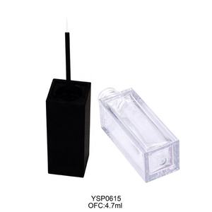 Tube carré vide en plastique pour eye-liner, flacon de sérum pour cils, flacon carré de 4,7 ml pour eye-liner cristallin – Vente en gros - Product Image 3