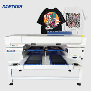 Impresora Dtg de estación de <span class=keywords><strong>trabajo</strong></span> comercial de 2 estaciones Impresora DTG Impresora digital de inyección de tinta de alta velocidad para camisetas I3200 - Product Image 3