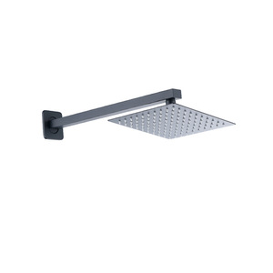 Shower Arm With Rain Shower Head 304 Stainless Steel Concealed Installation Bathroom Faucet Accessory Top <b>Spray</b> - Product Image 2