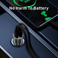 Haute qualité D-5 PD 20W port unique chargeur de voiture de charge rapide sortie 5A personnalisé gravé au Laser TYPE-C OVP écouteurs intelligents caméras