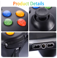 Manette de jeu pour Microsoft Xbox 360, contrôleur filaire, joystick, manette USB, contrôle de la manette de jeu Xbox 360 et PC