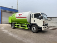 Camion-citerne GPL HOWO 4X2, véhicule mobile de ravitaillement en gaz propane