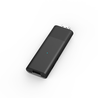 Uuvision TV Stick T300 2GB16GB Android 12 4k Sudamérica Reino Unido ATV Doble WIFI BT Control Remoto por Voz Smart TV Dongle