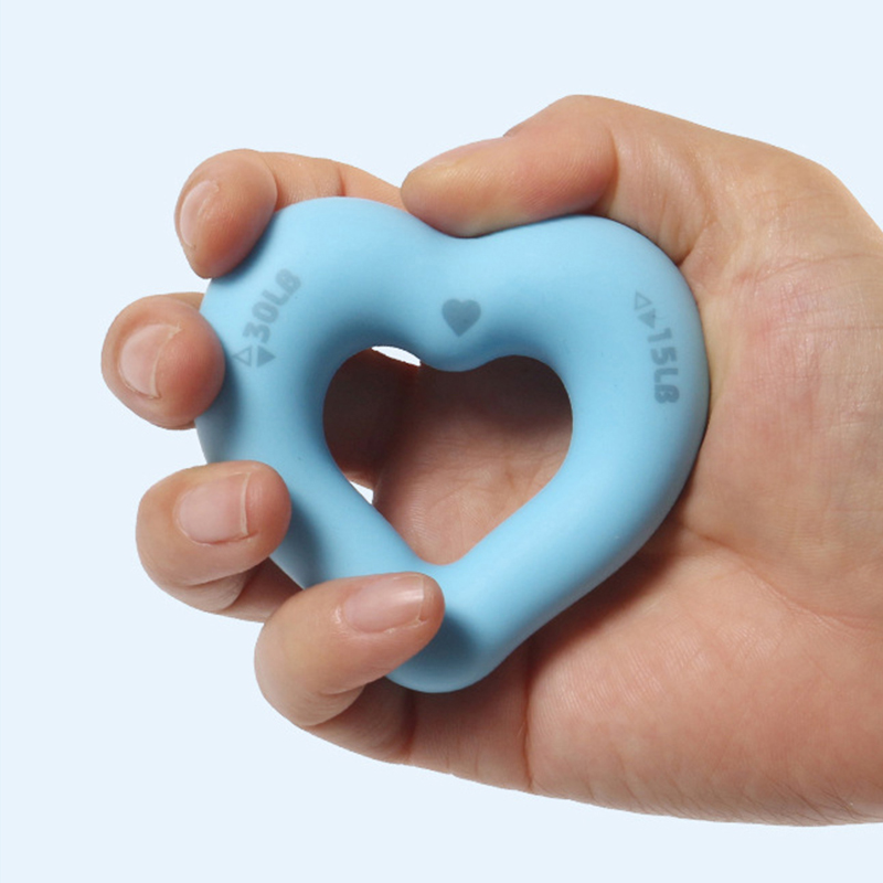 Durable Silicone Finger Strengthener Rings Hand Grip Exerciser Finger Resistance Exerciser