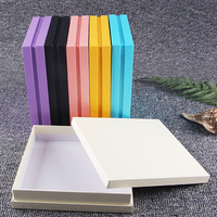 Boîtes cadeaux de mariage de luxe personnalisées avec logo, en carton rigide blanc, couvercle et base amovibles, boîte en papier avec col