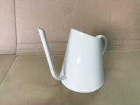 Arrosoir vintage en acier galvanisé durable de 900 ml pour plantes d'intérieur et d'extérieur