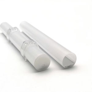 LED PC Profile <strong>Lamp</strong>/Strip Accessories Linear Light Full Circle 360 Beadless Modular Snap-on Design Easy Installation 25mm - Product Image 1