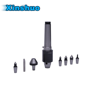 Centros vivos rotativos de grado industrial con insertos de carburo MT3 MT4 para talleres de torneado y reparación de servicio pesado - Product Image 1