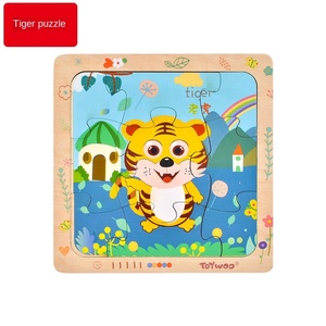 Rompecabezas <span class=keywords><strong>de</strong></span> Madera <span class=keywords><strong>de</strong></span> 9 Piezas para Bebés y Niños Pequeños, Juguetes Educativos Personalizables para Niños y Niñas <span class=keywords><strong>de</strong></span> 1 a 3.5 Años - Product Image 6