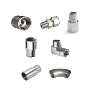 Conector de Mangueira Reta Personalizado OEM de Fábrica, Conexões de Tubos em Aço, Latão e PVC Fundido sob Pressão CNC - Product Image 1