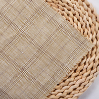Tissu en lin 100 % tissé, respirant, anti-boulochage, poids moyen, personnalisé OEM, pour chemises de filles et de garçons, motif uni