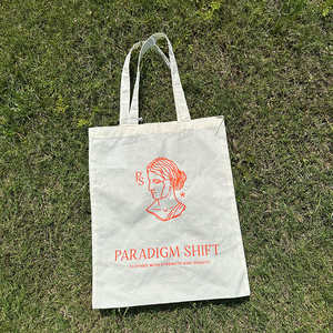 Sac fourre-tout en coton 100% certifié GOTS, personnalisable avec logo, très vendu, sac de shopping écologique pour tous les jours avec poignée - Product Image 4