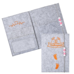 Alemán Mutterpass Filz fieltro madre niño pasaporte cubierta maternidad registro cubierta protectora para imágenes de ultrasonido y tarjeta de salud - Product Image 1