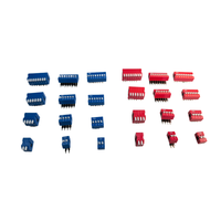 Interrupteur à bouton-poussoir LED 12V à 4 broches série MDS pour l'indication de fond de tableau de bord automobile