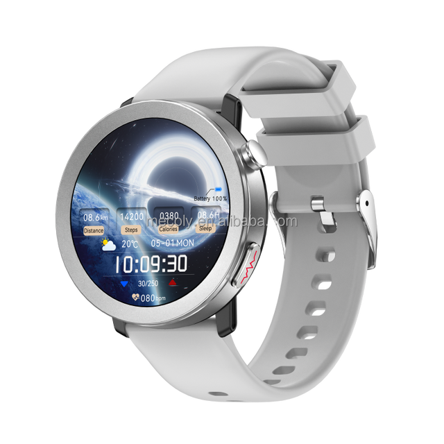 E200 1.85 Inch Android ECG Smartwatch Stainless Steel Waterproof Sport Ultra Smart Watch for Men Women Lady Girl Boy Couple 2026