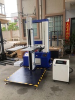Machine d'essai d'impact pour emballages conformes ISTA ASTM ISO, testeur de chute libre à double aile pour boîtes d'emballage