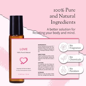 Wholesale Private Label Pure Natural Perfume Body Oil Roll on 10ml Glass <b>Bottle</b> Essential Oil <b>Blends</b> for Body Spa - Product Image 1