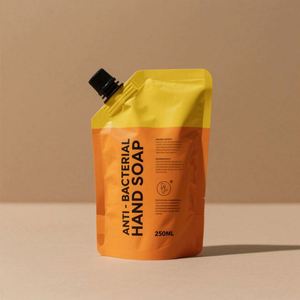 Custom Printing 5L 10L Detergent Liquid Packaging Stand up Bag Aluminum Foil Spout Pouch with Plastic Handle Resealable Antileak - Product Image 2