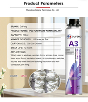 Fabricant de mousse de polyuréthane haute densité, mousse PU facile à appliquer au pistolet pour la décoration de fenêtres