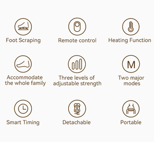 Darius Großhandel Elektrisches Fußmassagegerät mit Heizfunktion, Rollenmassage und Knetfunktion, Komfortables Fußentspannungsgerät für den Heimgebrauch - Product Image 6