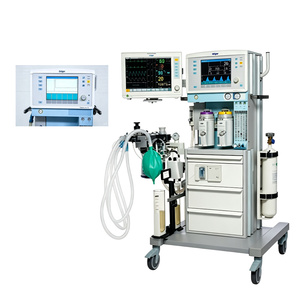 Sistema de Anestesia Drager Fabius Plus XL Usado de Segunda Mano con Monitor Expandible y Configuración de Cilindro de Gas para Hospital - Product Image 1