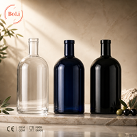 Bouteille en verre pour huile d'olive et vinaigre 750 ml – Personnalisation OEM/ODM, Vente en gros