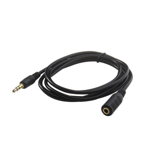 Câble d'extension audio mâle à femelle 3.5 MM plaqué or 3.5 MM Jack Audio Aux pour cordon d'extension de <span class=keywords><strong>casque</strong></span> - Product Image 1