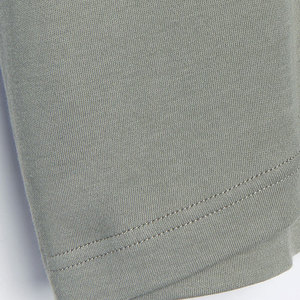 T-shirts à manches courtes 100% coton, poids lourd, col rond, haute qualité, design uni, coupe ample et oversize pour hommes - Product Image 4