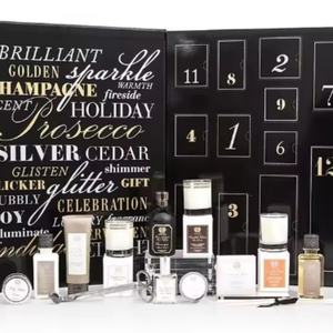 Calendrier de l'Avent Surprise à l'aveugle en gros personnalisé Crown Win 24 jours, boîte cadeau de luxe 25 jours, calendrier de l'Avent à double porte à l'aveugle - Product Image 3