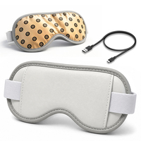 Meilleur Masque de Sommeil Personnalisé pour Usage Domestique, Élastique, Doux, Chaleur Apaisante, Compresse Chaude, Technique de Tricot, Masques Oculaires Chauffants, Compresse Chaude à la Vapeur