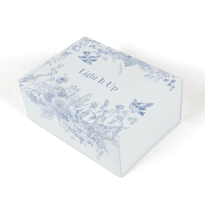 Boîtes en forme de livre avec logo personnalisé, fermeture magnétique, emballage pour vêtements, aliments, boîte cadeau pliante de luxe - Product Image 2