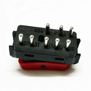 Plug & Play nguy hiểm cảnh báo chuyển đổi 1248200110 cho Mercedes Benz W124/w201/w202 Đỏ khẩn cấp flasher nút - Product Image 6