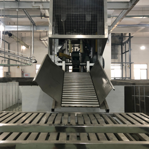 Equipo Automático para Línea <span class=keywords><strong>de</strong></span> Sacrificio <span class=keywords><strong>de</strong></span> Cerdos con Sistema Completo <span class=keywords><strong>de</strong></span> Escaldado, Desplumado y <span class=keywords><strong>Manipulación</strong></span> <span class=keywords><strong>de</strong></span> Carcasas - Product Image 1