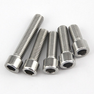 Vis à tête cylindrique en acier inoxydable, boulons à tête cylindrique M8 M10 M12, fixations métriques - Product Image 5