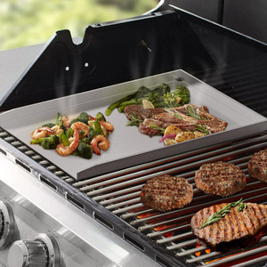 Tùy chỉnh kích thước phổ thép không gỉ plancha nướng tấm phẳng BBQ vỉ nướng cho gas than nướng BBQ Frying Pan - Product Image 6