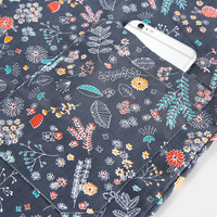 Blouse unisexe pour hôpital dentaire, hauts de travail imprimés de dessins animés mignons, blouses d'infirmière décontractées à manches courtes, vêtements de travail pour toilettage d'animaux